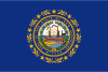 New Hampshire Bandera