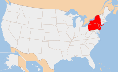 middle-atlantic Mapa