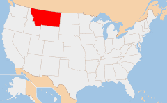 Montana Mapa