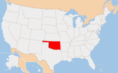 Oklahoma Mapa